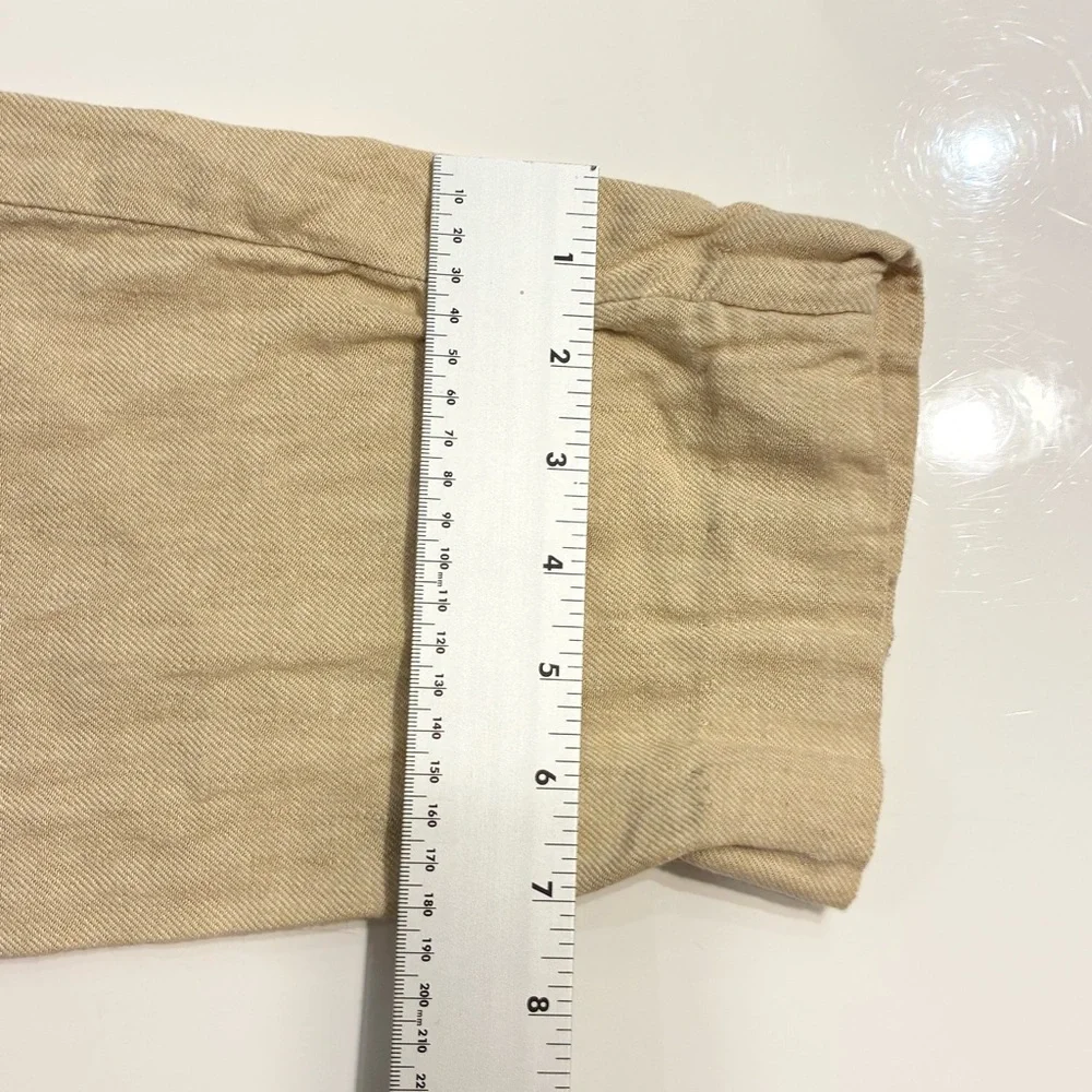 Porter Ash Linen Pants 34 Resort Beach Preppy Summer Casual Comfort Lightweight